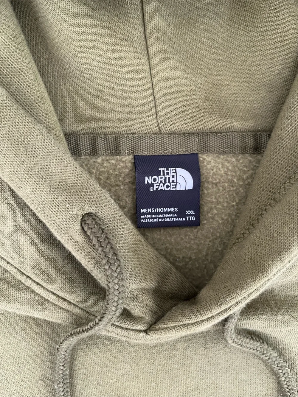 The North Face Men's Olive Green Pullover Hoodie